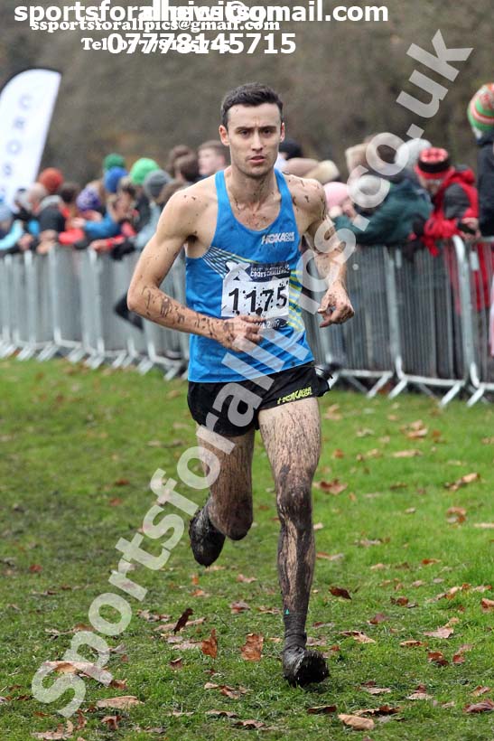 Senior and under-23 men, 2019 European Cross Country Trials and British Cross Challenge, Sefton Park, Liverpool.  Photo: David T. Hewitson/Sports for All Pics